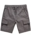 RING OF FIRE BIG BOYS BARLOW STRETCH TECH FABRIC PULL-ON CARGO SHORTS, CREATED FOR MACY'S