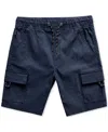 RING OF FIRE BIG BOYS BARLOW STRETCH TECH FABRIC PULL-ON CARGO SHORTS, CREATED FOR MACY'S