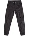 RING OF FIRE BIG BOYS DUSTIN STRETCH TWILL CARGO-POCKET JOGGER PANTS, CREATED FOR MACY'S