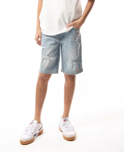 Ring Of Fire Kids' Big Boys Revolve Stretch Denim Shorts