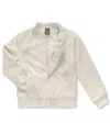 Ring Of Fire Big Boys Shoulder Stripe Detail Jacket In White