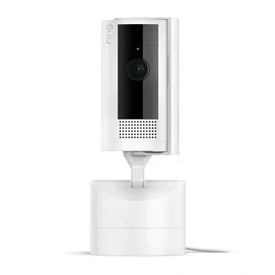 Ring Pan-tilt Indoor Cam - Black In White