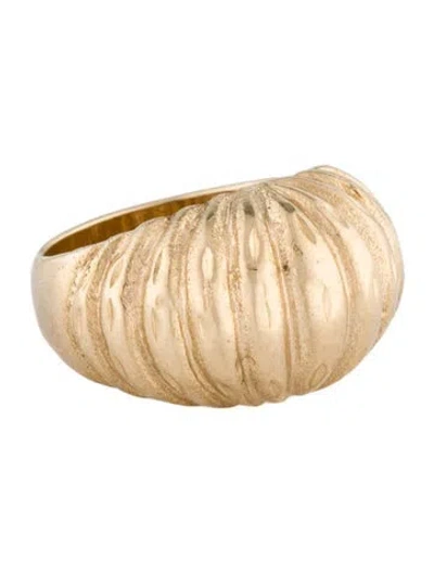 Pre-owned Ring Patterned Dome  In Multi