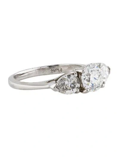 Pre-owned Ring Platinum 1.91ctw Diamond Engagement  In Multi
