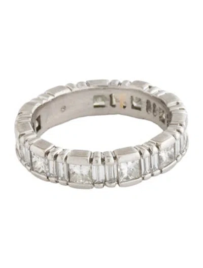 Pre-owned Ring Platinum 2.02ctw Diamond Band In Multicolor