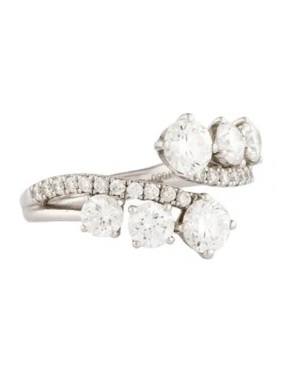 Pre-owned Ring Platinum 2.28ctw Diamond Band In Multicolor