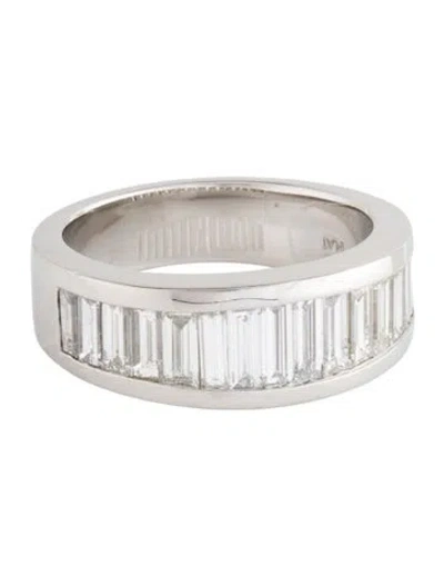 Pre-owned Ring Platinum 2.30ctw Diamond Band  In Multicolor