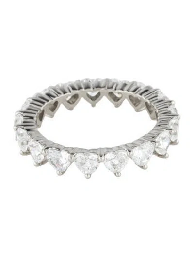 Pre-owned Ring Platinum 2.80ctw Lab-grown Diamond Eternity Band In Multi