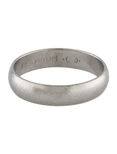 Pre-owned Ring Platinum Band  In Multi