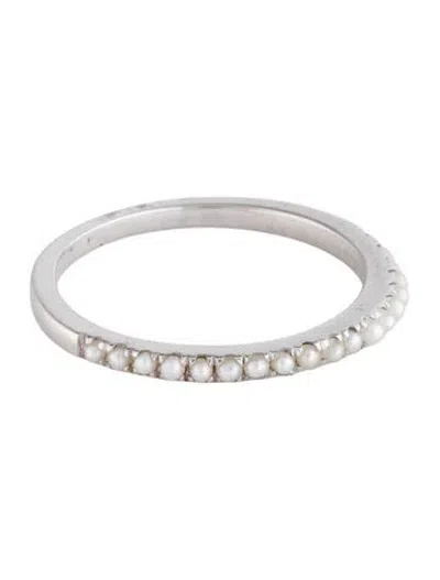 Pre-owned Ring Sabrina Designs 14k Pearl Band In Multicolor