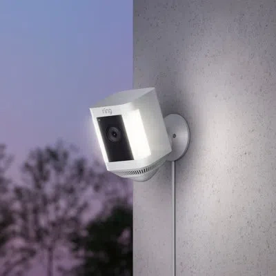 Ring Spotlight Cam Plus Plug-in - White