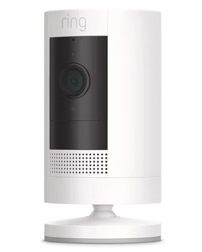 Ring Stick Up Cam Battery In White