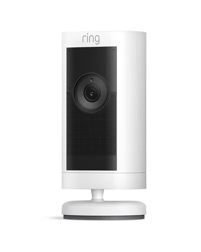 Ring Stick Up Cam Pro Battery In White