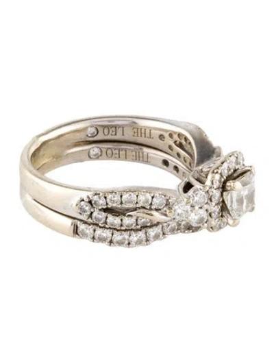 Pre-owned Ring The Leo 14k Diamond Wedding  Set In Multi