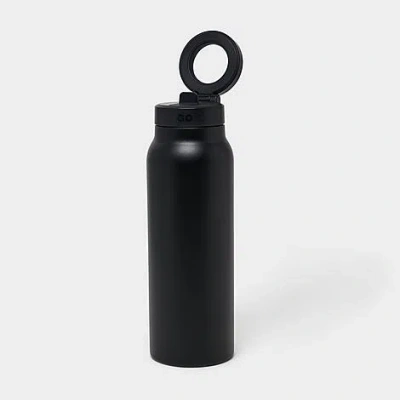 Ringo Pro Phone Mount 24oz Water Bottle In Black