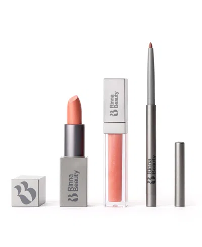 Rinna Beauty Call Me Coral Lip Kit In White
