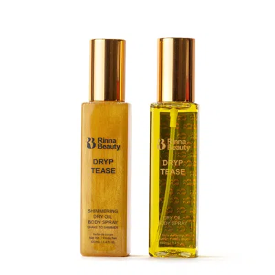 Rinna Beauty Dry P Tease Dry Oil Set 3.4 oz Spray/3.4 oz Shimmer Spray Set