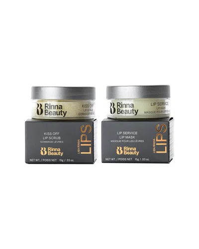 Rinna Beauty Icon Duo Lip Mask Lip Service/lip Scrub Set