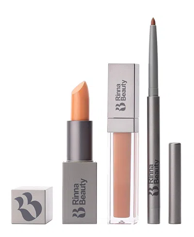Rinna Beauty Icon Legends Only Lip Kit In Nude Peach