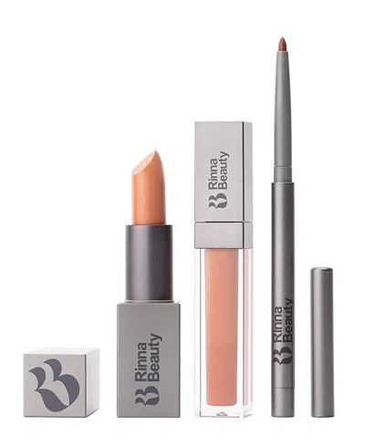 Rinna Beauty Icon No Apologies Lip Kit In Nude Coral