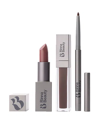 Rinna Beauty Icon Sasha Lip Kit In Deep Wine