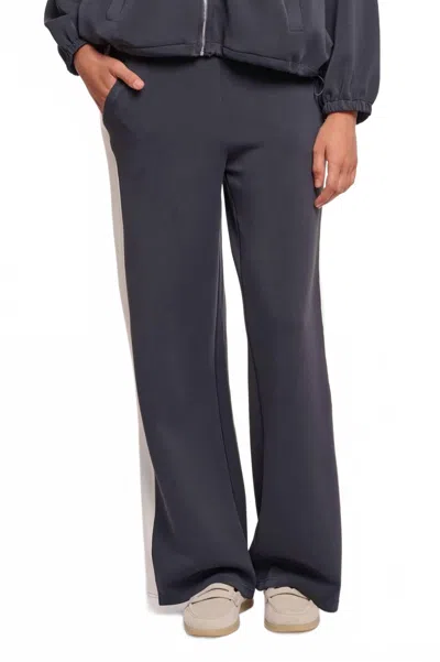 Rino And Pelle Avana Trouser In Dark Navy In Black