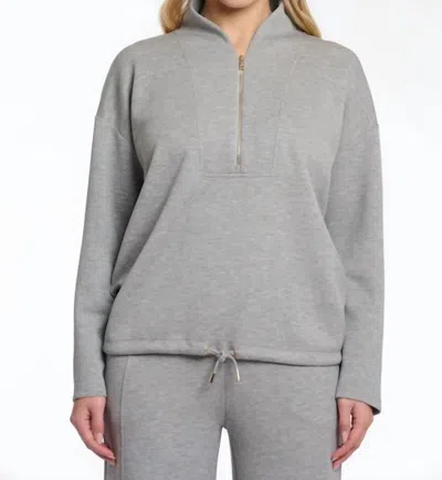 Rino And Pelle Women's Dounia Sweatshirt In Grey Melange In Gray