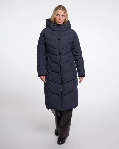 Rino And Pelle Zendaya Womens Padded Coat With Hood In Gray