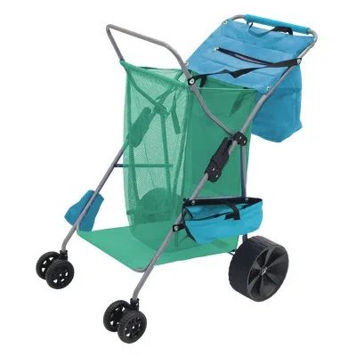 Rio Brands Multi- Use Utility Cart In Blue
