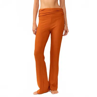 Rio Del Sol Murana Pants In Ferrugo In Orange