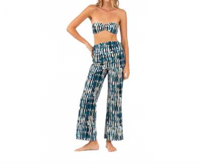 Rio Del Sol Murano Pants In Azul In Multi