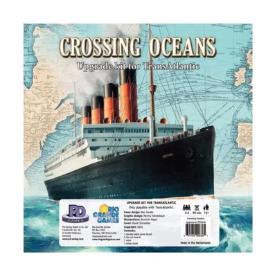 Rio Grande Games Transatlantic Crossing Oceans Upgrade Board Game