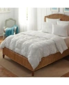 Rio Home Fashions Loftworks Pin Tuck Down Alternative Comforter Collection In White