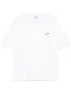 Riocam Car-embroidered T-shirt In White