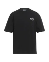 Riocam Man T-shirt Black Size Xl Cotton