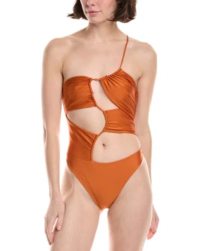 Riot Biscayne One-piece In Orange