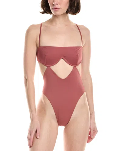 Riot Malia One-piece In Brown