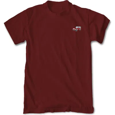 Riot Society Bronco Emblem Graphic T-shirt In Burgundy