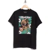 Riot Society Jurassic Park Jungle Cotton Graphic T-shirt In Black
