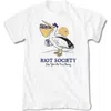 Riot Society Party Pelican Cotton Graphic T-shirt