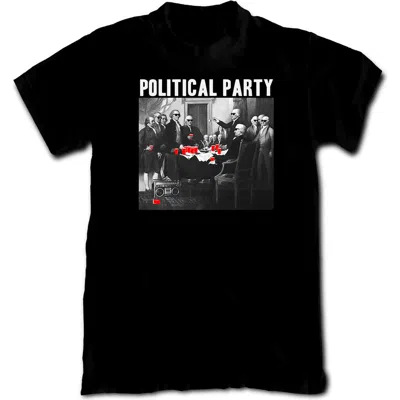 Riot Society Political Party Cotton Crew T-shirt In Gray
