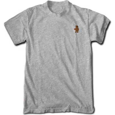Riot Society Riot Bear Cotton Graphic T-shirt In Gray