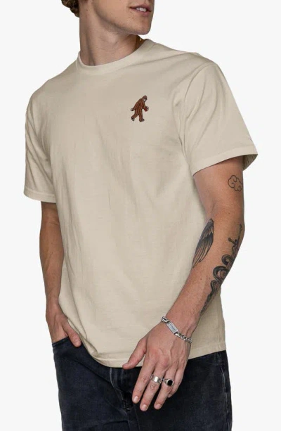 Riot Society Riot Bigfoot Graphic T-shirt In Cream