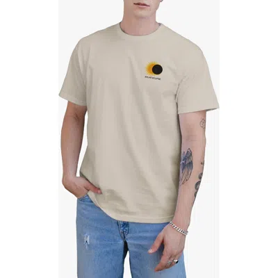 Riot Society Solar Eclipse Graphic T-shirt In Cream