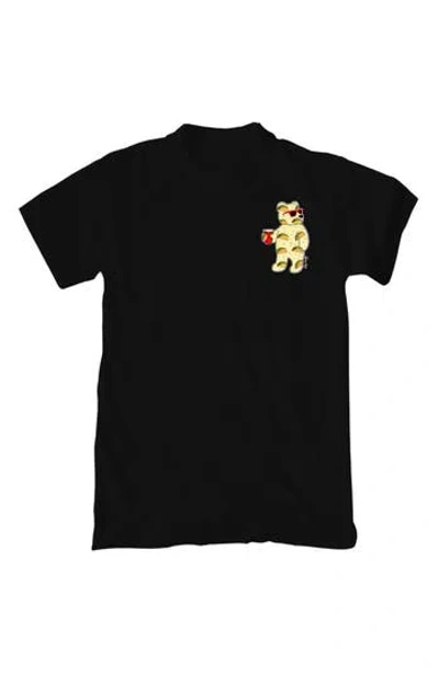 Riot Society Taco Bear Cotton Graphic Tee In Black