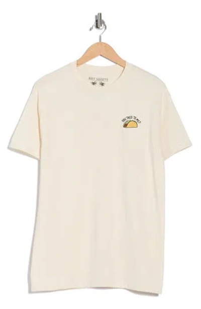 Riot Society You Taco To Me? T-shirt In Neutral