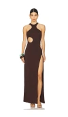 Riot Swim Capri Cutout Maxi Dress