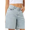 Rip Curl Aggie Denim Shorts In Vintage Blue