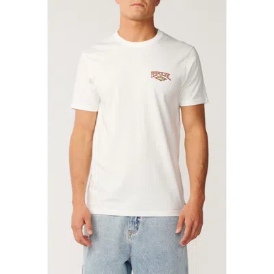 Rip Curl Air Shred Cotton Graphic T-shirt In Red