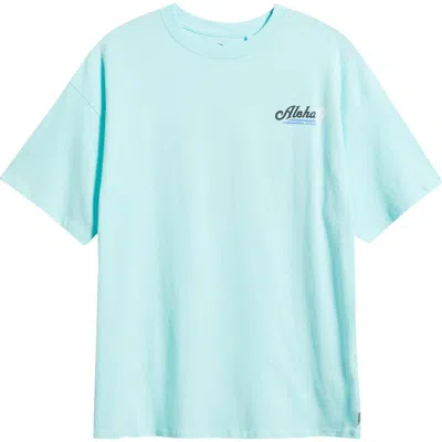 Rip Curl Aloha Heritage Graphic T-shirt In Blue
